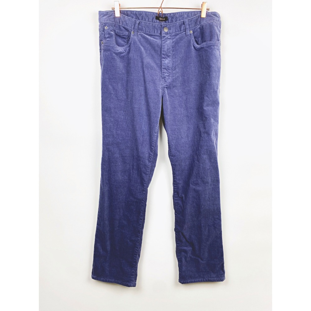 Quince Organic Cotton Stretch Corduroy Straight Leg Pants